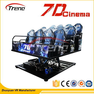 6 cine del entretenimiento 7D del parque temático del DOF con el sistema de la pantalla de visualización