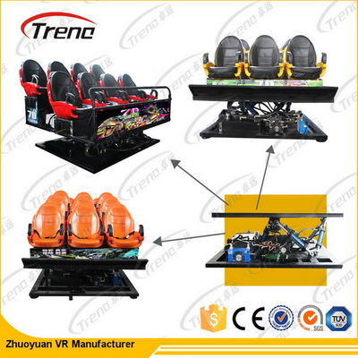 Sistema eléctrico del cine interactivo 5D multijugador/7D de los vidrios de Funin VR 3DM