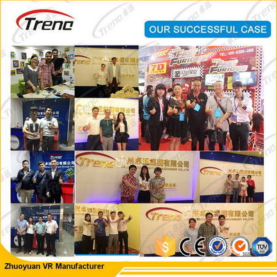 Sistema eléctrico del cine interactivo 5D multijugador/7D de los vidrios de Funin VR 3DM