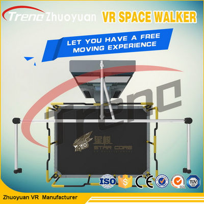 Cines negros de la acción de los juegos 9D del tiroteo opinión de 360 grados con las auriculares de VR HTC