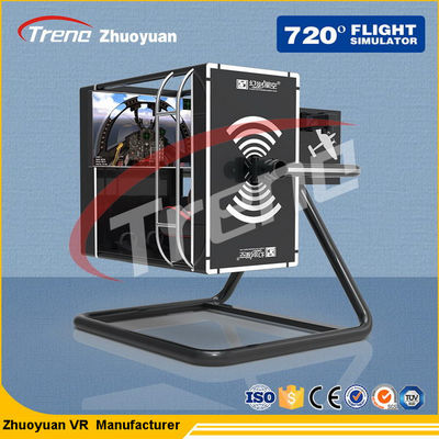 Parque temático de las montañas rusas VR, 1 Seat VR interactivo Flight Simulator