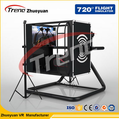 Jugador de la batalla VR Flight Simulator del tiroteo solo con la plataforma giratoria de 360 °