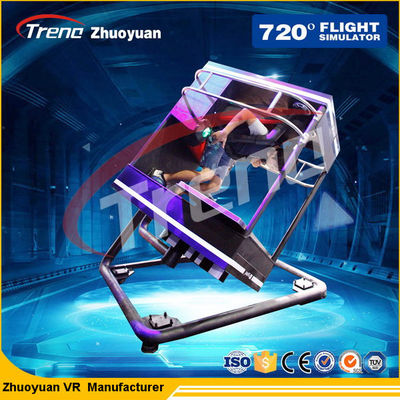 Juego negro del estudio del parque temático de 720°Motion VR con la cabina de la impulsión de la simulación