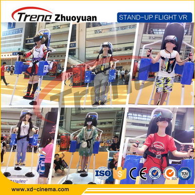 La realidad virtual Flight Simulator del videojuego 9D de la máquina del huevo representa para arriba centro de aptitud