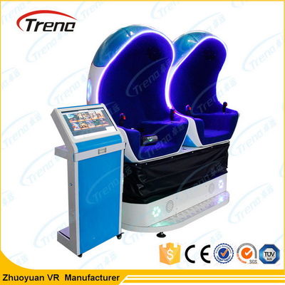 Movimiento completo eléctrico de los jugadores de la diversión del paseo 9D de la realidad virtual del simulador del triple de la silla multi del cine