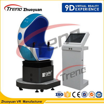 Parque temático lleno de la realidad virtual del movimiento con la aprobación del CE de la cabina del huevo de la comodidad