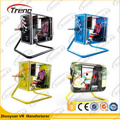 Jugador de la batalla VR Flight Simulator del tiroteo solo con la plataforma giratoria de 360 °