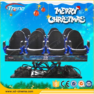 Cine móvil 5D del sistema hydráulico con la consola del juego de la realidad virtual