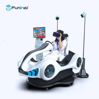 Realidad virtual Arcade Game Machine del parque temático del simulador del coche de 0.7KW VR