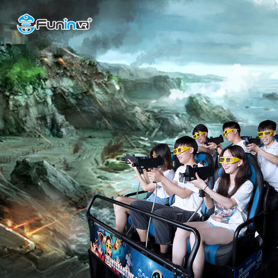 Cine interactivo 7D del proyecto del negocio para el cine eléctrico 7d de los asientos del rojo 9