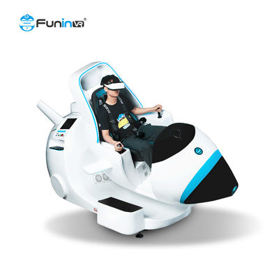 Jugador de la rotación 1 de la carlinga 180° de la máquina de juego que vuela 9D VR Flight Simulator