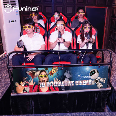 Asientos del cine 8 del simulador del equipo 7d del cine de la arcada 5d del sistema eléctrico