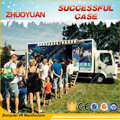 70 cine dinámico del movimiento del DOF de las películas del PCS 5D 5D con la parte posterior que empuja asientos del movimiento de la vibración