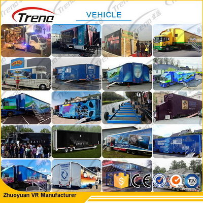 Realidad virtual del cine de los efectos especiales 5d que conduce el simulador para el parque temático