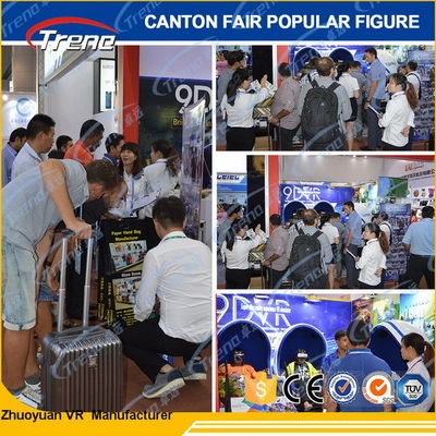 Silla electrónica del movimiento del simulador del cine de la plataforma 9D con efecto de la lluvia/de la nieve