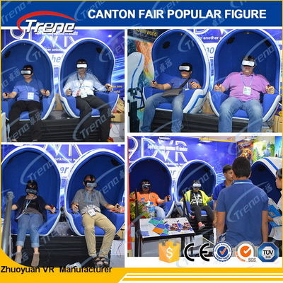 Cines de la acción del aspecto atractivo 9D con los vidrios de alta resolución de VR