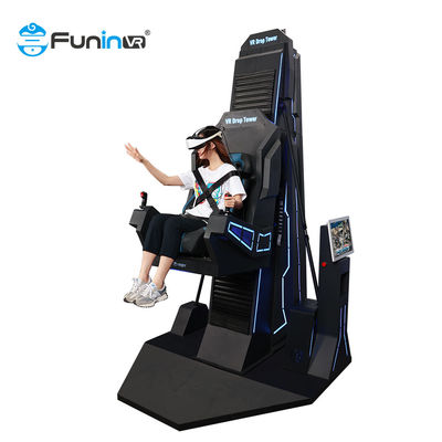 Torre Flight Simulator del descenso de la máquina de juego del parque de atracciones 9d VR