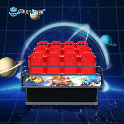 equipo comercial interior del cine del simulador 5D de la pantalla 3D para el parque de atracciones