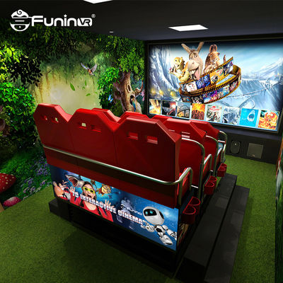 equipo comercial interior del cine del simulador 5D de la pantalla 3D para el parque de atracciones
