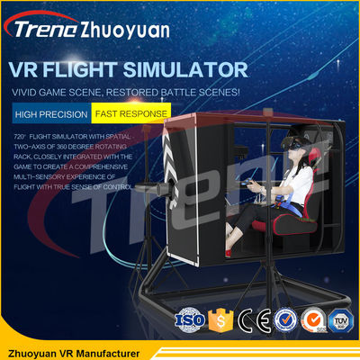 Jugador del juego uno de Flight Simulator de la realidad virtual del supermercado tamaño de pantalla de 50 pulgadas