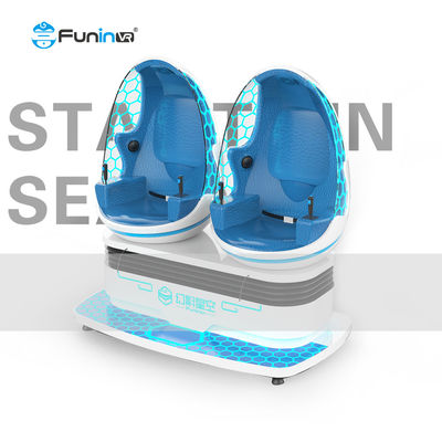 Silla comercial de dos asientos 9D VR Descubre la experiencia definitiva