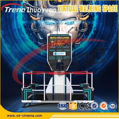 Cines de la acción de los juegos 9D del tiroteo del negro del paseo del espacio de la realidad virtual de las auriculares VR de VR HTC