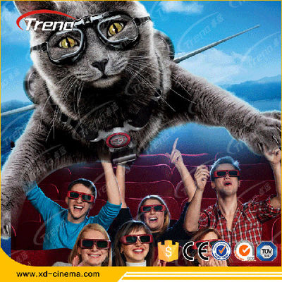 Arma del parque de atracciones de 70 películas del PCS 5D que tira el equipo del cine 7D con la plataforma eléctrica de 6 DOF