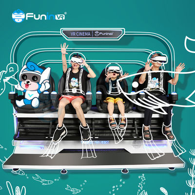 Entretenimiento Simulador de Realidad Virtual 9D Sonido envolvente Bajo mantenimiento 220V