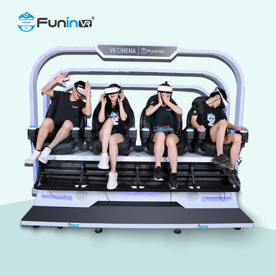 Entretenimiento Simulador de Realidad Virtual 9D Sonido envolvente Bajo mantenimiento 220V