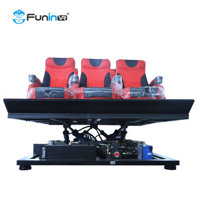 Centro comercial 5D Cine Teatro Diseño cuadrado personalizado para 9-48 asientos 3 Actualizaciones mensuales 1 Cine