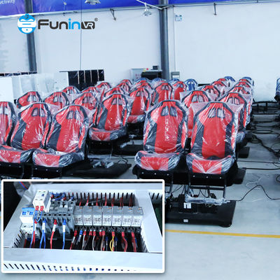 Centro comercial 5D Cine Teatro Diseño cuadrado personalizado para 9-48 asientos 3 Actualizaciones mensuales 1 Cine