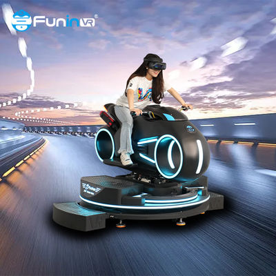 Parque temático de realidad virtual con movimiento de 360 grados y control de movimiento