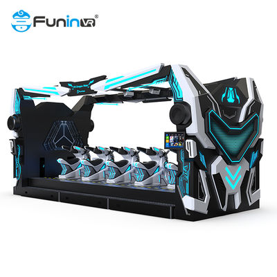 Entretenimiento Parque de diversiones VR con efectos de barrido de piernas y pantalla 3D