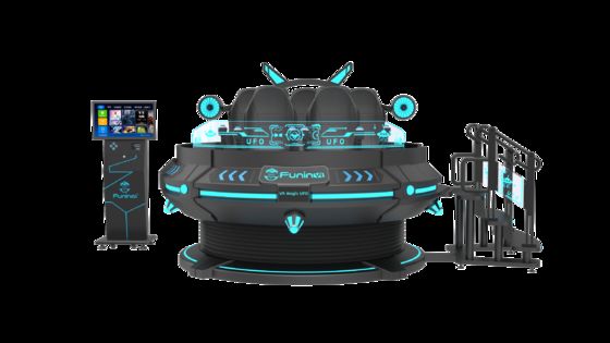 Actualice su negocio de entretenimiento con 6 asientos 9D VR VR Cinema Voltage 220V / 2.4KW y Computadora I5 1650 8G 240G