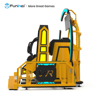 Máquina de juego de arcada inmersiva de la montaña rusa VR de 360° de la rotación VR Flight Simulator