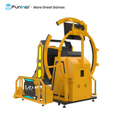 Máquina de juego de arcada inmersiva de la montaña rusa VR de 360° de la rotación VR Flight Simulator