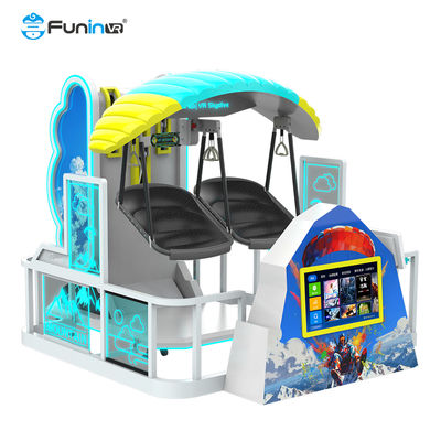 Variedad de contenido del simulador de realidad virtual 9D VR Skydive que ofrece sonido envolvente y múltiples funciones de plataforma diseñadas para la interacción