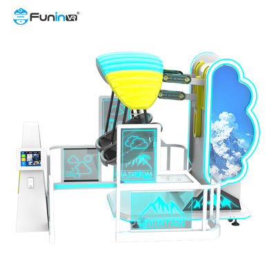 Variedad de contenido del simulador de realidad virtual 9D VR Skydive que ofrece sonido envolvente y múltiples funciones de plataforma diseñadas para la interacción