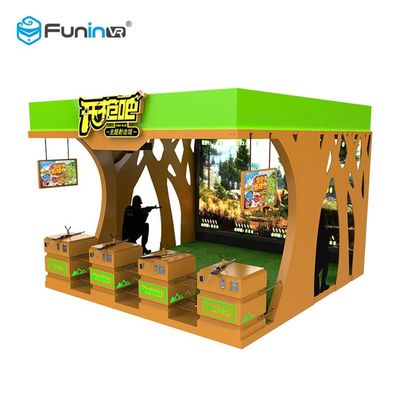 simulador de la realidad virtual de 1000W 9D/2.a máquina de juego emocionante del tiroteo del arma 3D