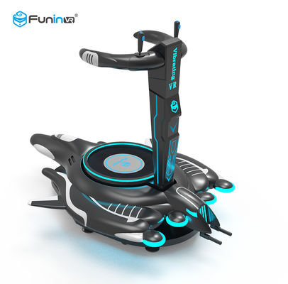 Un jugador que vibra los simuladores de la realidad virtual con las luces LED fáciles transportar