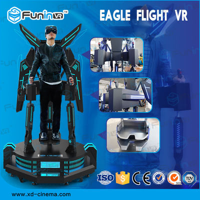 Funin VR que coloca la máquina de juego para arriba que tira 9D vuela VR Flight Simulator para los centros comerciales