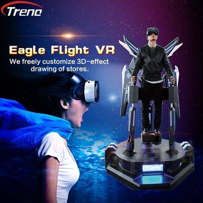 Los 360 grados interactivo emocionante se levantan el simulador del vuelo VR/el equipo de la realidad virtual