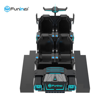 El simulador multijugador 6 de la realidad virtual de los juegos 9D de Vr asienta 220V la aprobación del CS ISO9000