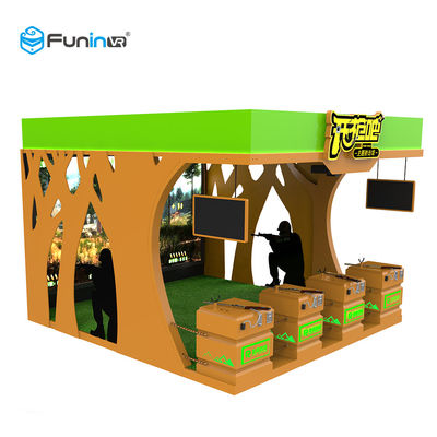 El simulador 220V VR de la realidad virtual del juego 9D del tiroteo del arma publica el equipo de juego