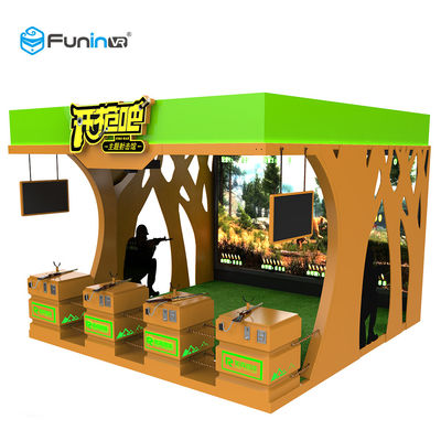 El simulador 220V VR de la realidad virtual del juego 9D del tiroteo del arma publica el equipo de juego