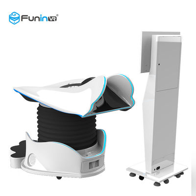 Máquina del tiroteo de la diapositiva/VR del juego de arcada de los asientos dobles VR con dos cabinas del huevo