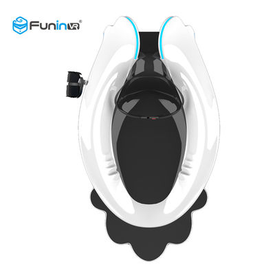 Máquina del tiroteo de la diapositiva/VR del juego de arcada de los asientos dobles VR con dos cabinas del huevo