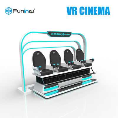 3KW 4 simulador de la realidad virtual de los jugadores 9D con el sistema eléctrico del movimiento para los adolescentes