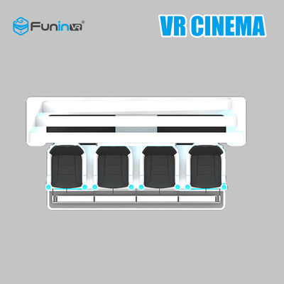 Tamaño 3250*1710*2280m m del simulador de la realidad virtual de los vidrios 9D de Deepoon E3