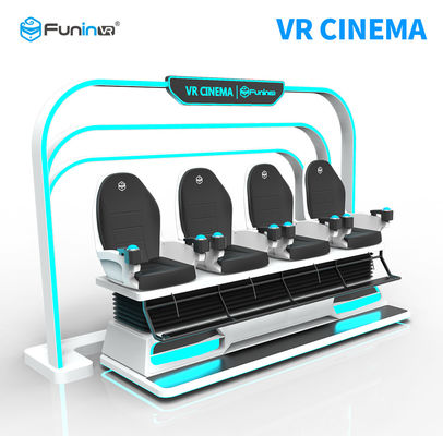 Simulador multijugador de la realidad virtual 9D por 6-65 años